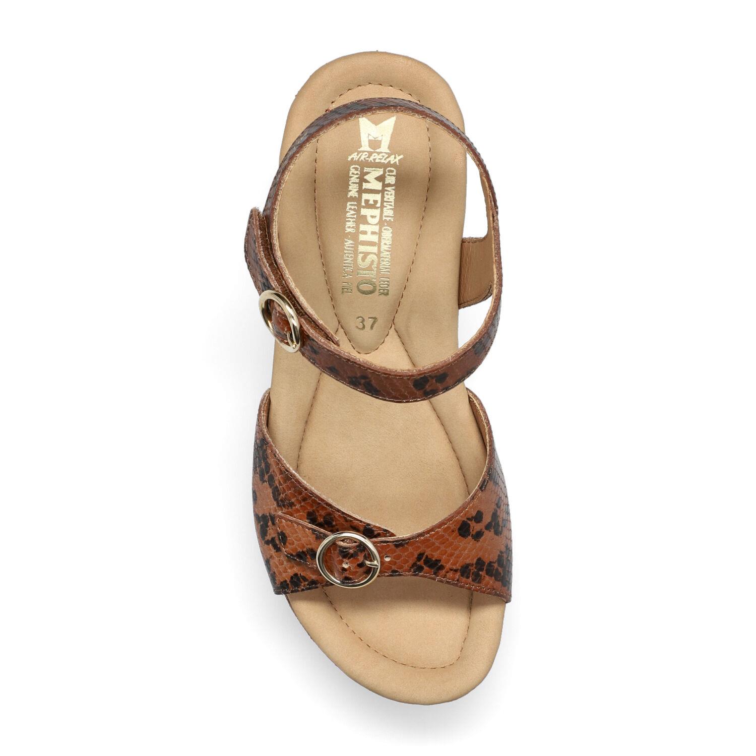 sandales femme modèle Natalya Marron tobacco - Mephisto